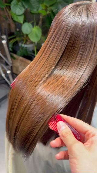 セミロング MINX似合わせボブ 髪質改善/岩城槙乃介のヘアスタイル