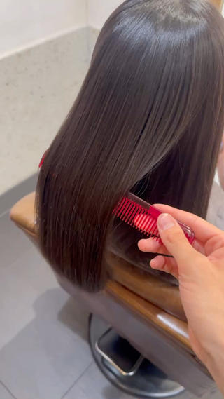 ロング MINX似合わせボブ 髪質改善/岩城槙乃介のヘアスタイル