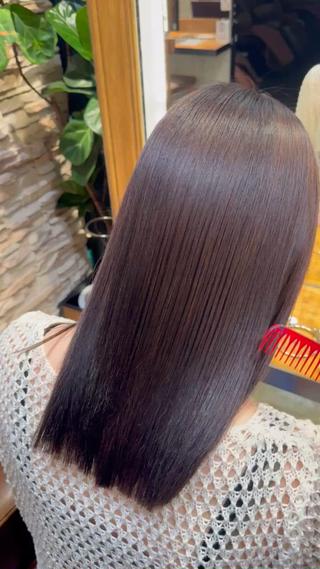 セミロング MINX似合わせボブ 髪質改善/岩城槙乃介のヘアスタイル