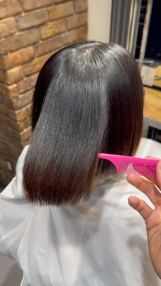 ショート MINX似合わせボブ 髪質改善/岩城槙乃介のヘアスタイル