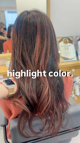 ロング Ore🫧タナカマヤ /柔らかい質感カラーのヘアスタイル