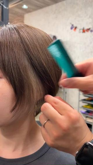 ショート カラー 🌻柳谷 心渚🌻のヘアスタイル