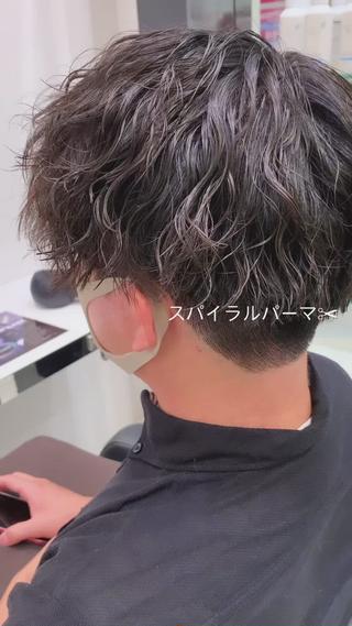 スパイラルパーマ8800円になります 