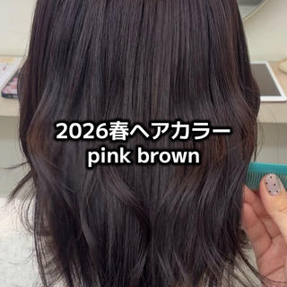 ミディアム カラー link by urban.所属・名駅/透明感カラー/ 艶髪/hinanoのヘアスタイル