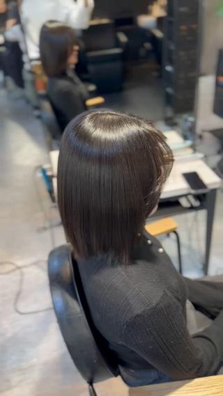 ミディアム 🪐縮毛矯正／海陸 翔のヘアスタイル