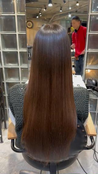 ロング 🪐縮毛矯正／海陸 翔のヘアスタイル