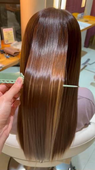 ULTWAトリートメントにプラスで、内部補修をしっかりしてくれるトリートメントも同時にさせていただきました。 