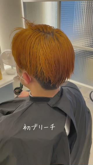 ショート カラー メンズ 倉持美雪 ＊幸せの伝導師＊のヘアスタイル