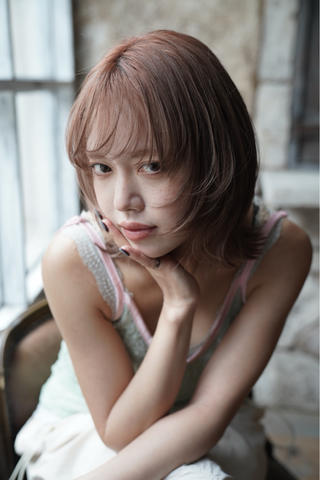 360度かわいい伸ばしかけウルフ