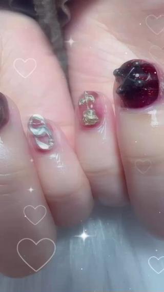 お任せパーツ付け放題デザイン 