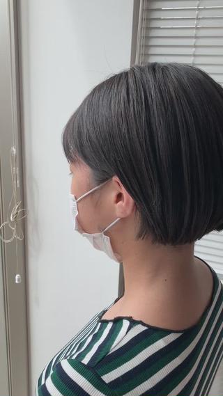 ショート カラー 吉沢遣人/レイヤー 艶カラー/抜け感のヘアスタイル