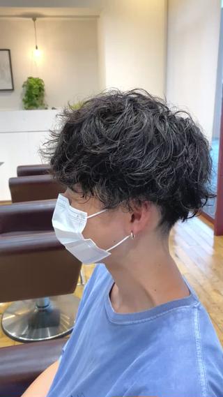 スパイラルパーマ