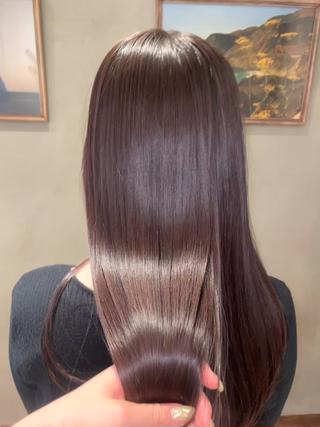 ミディアム カラー 新宿 /透明感カラー レイヤー/NANAのヘアスタイル