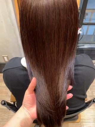 カラー 新宿 /透明感カラー レイヤー/NANAのヘアスタイル