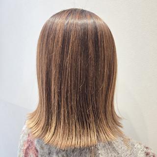 ミディアム 【髪質改善/縮毛矯正 】Yosukeのヘアスタイル