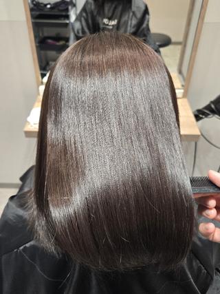 ミディアム 【髪質改善/縮毛矯正 】Yosukeのヘアスタイル