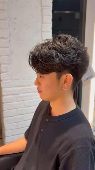 ショート パーマ メンズ PHENOMENON /韓国Y2K/keiのヘアスタイル