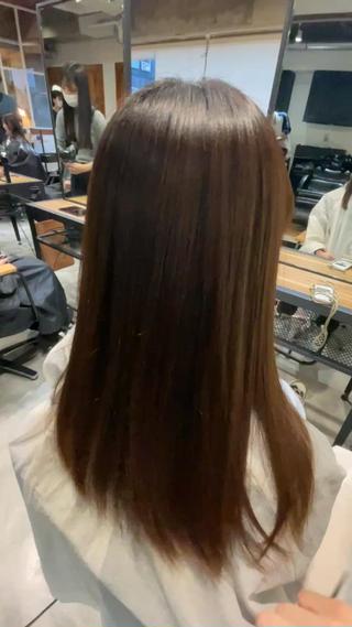 髪質改善トリートメントでここまで艶を出すことが可能です 