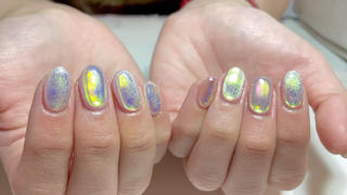 #氷ネイル
#韓国ネイル
#マグネットネイル 