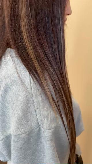 カラー masa ディレクターのヘアスタイル