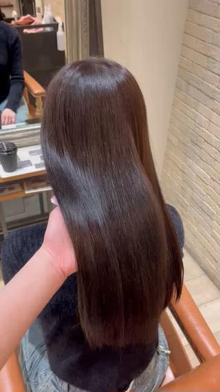 トリートメントで艶髪 