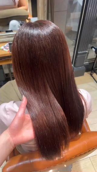 ピンクブラウン 