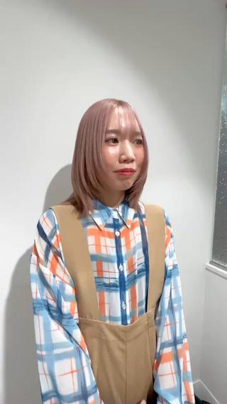 ミディアム カラー はだゆうき @hadadan08のヘアスタイル