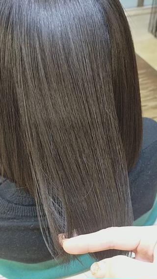髪質改善縮毛矯正の効果はこちらになります☆ 