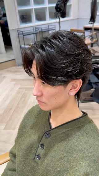 パーマ メンズ RAYS NAGOYA所属・高木 優稀のヘアスタイル