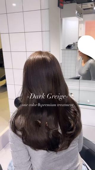 ロング カラー 表参道/透明感カラー /暗髪/ジュキヤのヘアスタイル