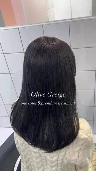 ロング カラー 表参道/透明感カラー /暗髪/ジュキヤのヘアスタイル
