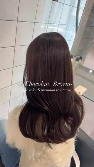 ロング カラー 表参道/透明感カラー /暗髪/ジュキヤのヘアスタイル