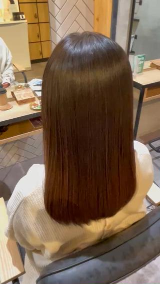 ロング Jewel  Box東梅田所属・髪質改善サロン 梅田/ヨナミネのヘアスタイル