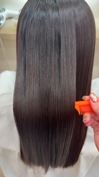 ロング 草野ゆずき⌇縮毛矯正 ⌇レイヤー⌇ボブ🕊のヘアスタイル