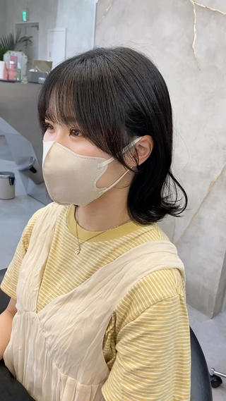 小顔前髪カット︎ 