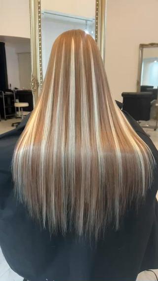 #インナーカラーエクステ
#ハイライトエクステ
#ブリーチなしデザイン
#大人インナーカラー 