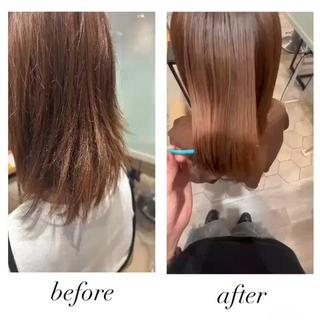 HAIR＆MAKE EARTH元住吉所属・圧倒的艶髪✨ 掛川大輝のヘアスタイル