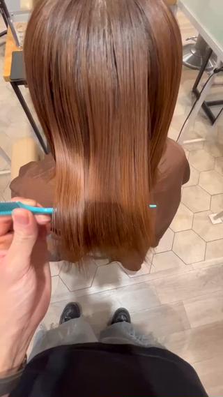 HAIR＆MAKE EARTH元住吉所属・圧倒的艶髪✨ 掛川大輝のヘアスタイル