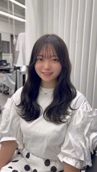 レイヤーカット/韓国/髪質改善/縮毛矯正/前髪カット/カラー/トリートメント/前髪/イルミナカラー/学割U24/学割/U24/韓国ヘア/韓国スタイル/酸熱ストレート 