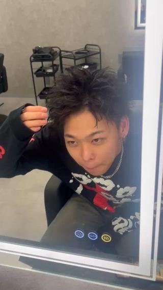 ショート カラー ヘアアレンジ メンズ 【札幌メンズ特化】 🔥RIKU🔥のヘアスタイル