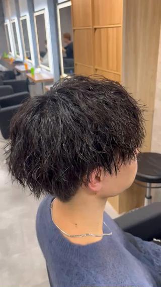 パーマ ヘアアレンジ メンズ 【札幌メンズ特化】 🔥RIKU🔥のヘアスタイル