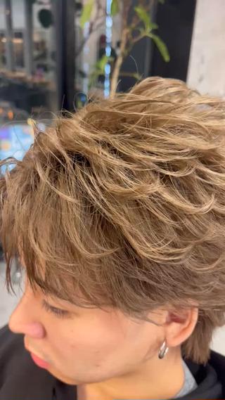 パーマ ヘアアレンジ メンズ 【札幌メンズ特化】 🔥RIKU🔥のヘアスタイル