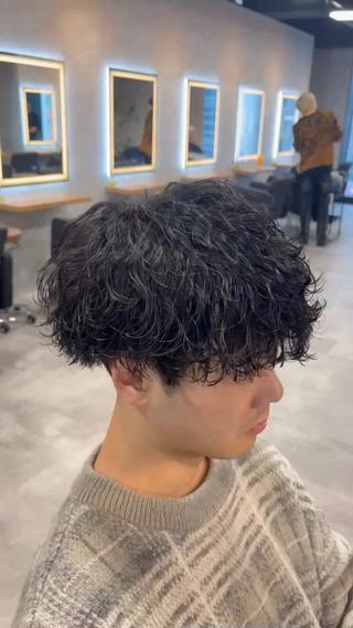パーマ ヘアアレンジ メンズ 【札幌メンズ特化】 🔥RIKU🔥のヘアスタイル