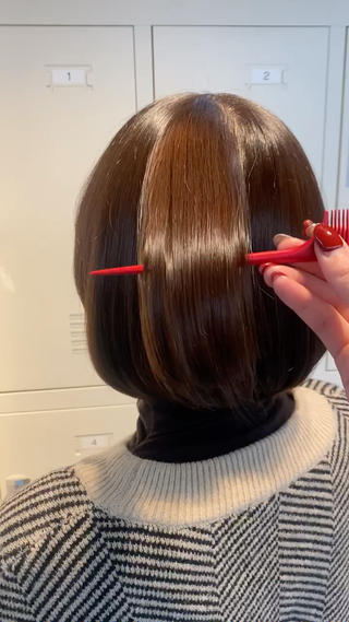 iNOAカラーとトリートメントでツヤぷる髪へ 