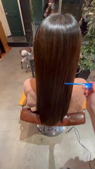 ロング Hair Design Collet Ginza【ヘアデザイン コレット ギンザ】所属・𝐒𝐇𝐔𝐑𝐈 🦋艶カラー🦋のヘアスタイル