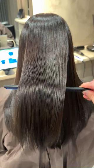 高濃度水素コラーゲントリートメント＋ストレートパーマ 