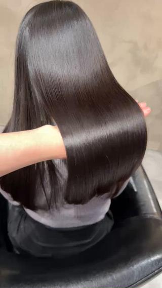 高濃度水素コラーゲントリートメント＋ストレートパーマ 