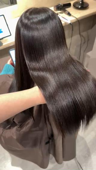 高濃度水素コラーゲントリートメント＋ストレートパーマ 