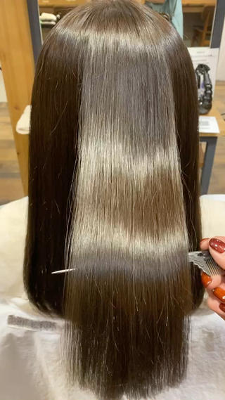 髪質改善ストレートトリートメント 