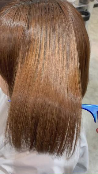 cure船橋店所属・『美髪育成』田中 詩恩のヘアスタイル